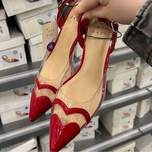a new day Red and Clear Heels